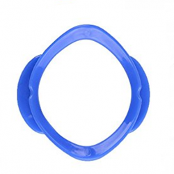 O Style Cheek Retractors Blue, per piece