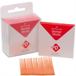 Dental Sticks (Interdental)  25 pcs/box, 5 boxes/pack