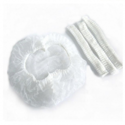 Winner Non-Woven Clip Cap 13gsm 21'', White (100/pack)