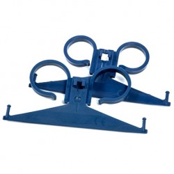 Cosmo Med Plastic Urine-bag Hanger, Blue (250pcs/case)